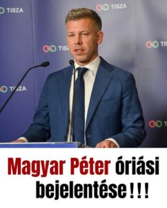 Ma este DÖNTÖTT Magyar Péter! ERRE senki nem volt felkészülve, hogy meglépi! EZ hihetetlen, szó szerint MINDENKI életét megváltoztatja az országban: