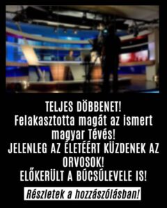 EBBEN a percben jött a tragédia híre! Felakasztotta magát az ismert magyar Tévés, milliók kedvence! – EZ állt a búcsúlevelében:
