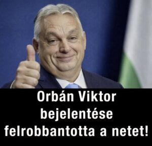 EZ hihetetlen, hogy mégis megtörténik!! Orbán Viktor sokkoló bejelentése felrobbantotta a netet! – Sokan várták, hogy meglépje: