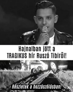 FELFOGHATATLAN! Most jött a hír Ruszó Tibiről! – Alig hisszük el: