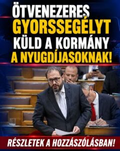 Most jött a fantasztikus örömhír! Ötvenezres gyorssegélyt küld a kormány! – ITT van minden, amit tudni kell: