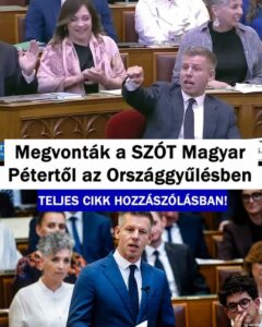 Bődületes botrány a Parlamentben! Megvonták a SZÓT Magyar Pétertől az Országgyűlésben! – EZ történt: