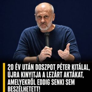 20 év után Doszpot Péter kitálal,újra kinyitja a lezárt aktákat, amelyekről eddig senki sem beszélhetett!