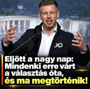 Eljött a nagy nap: Mindenki erre várt a választás óta, és ma megtörténik!