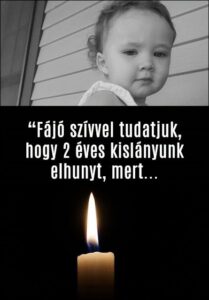 FELFOGHATATLAN! Újra gyászol az ország: Elhunyt a szeretett műsorvezetőnk kislánya: „Fájó szívvel tudatjuk, hogy 2 éves kislányunk Ivettke elhunyt, mert..”