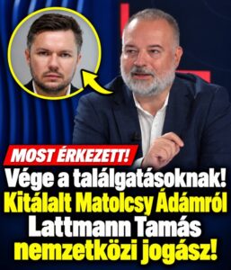 Most jelentette be Matolcsy Ádámról Lattmann Tamás nemzetközi jogász ! EZ hihetetlen, a történtek fényében erre senki nem volt felkészülve: Részletek lent a hozzászólásoknál