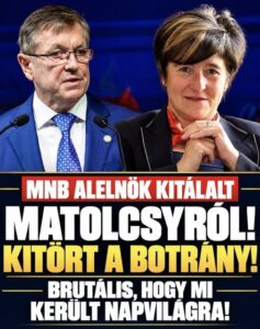 MNB volt alelnök kitálalt Matolcsyról!Kitört a botrány! Brutális, hogy mi került napvilágra !